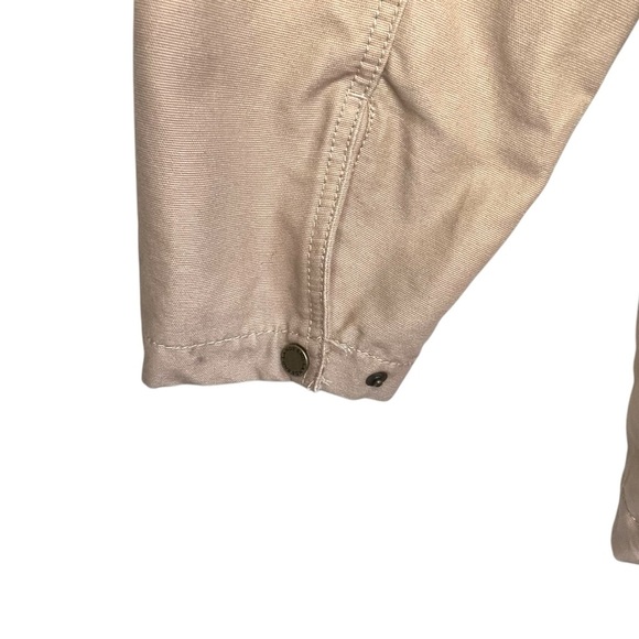 Land's End 100% Cotton Barn Chore Jacket Flannel Lined Corduroy Collar Size XL - Picture 11 of 15